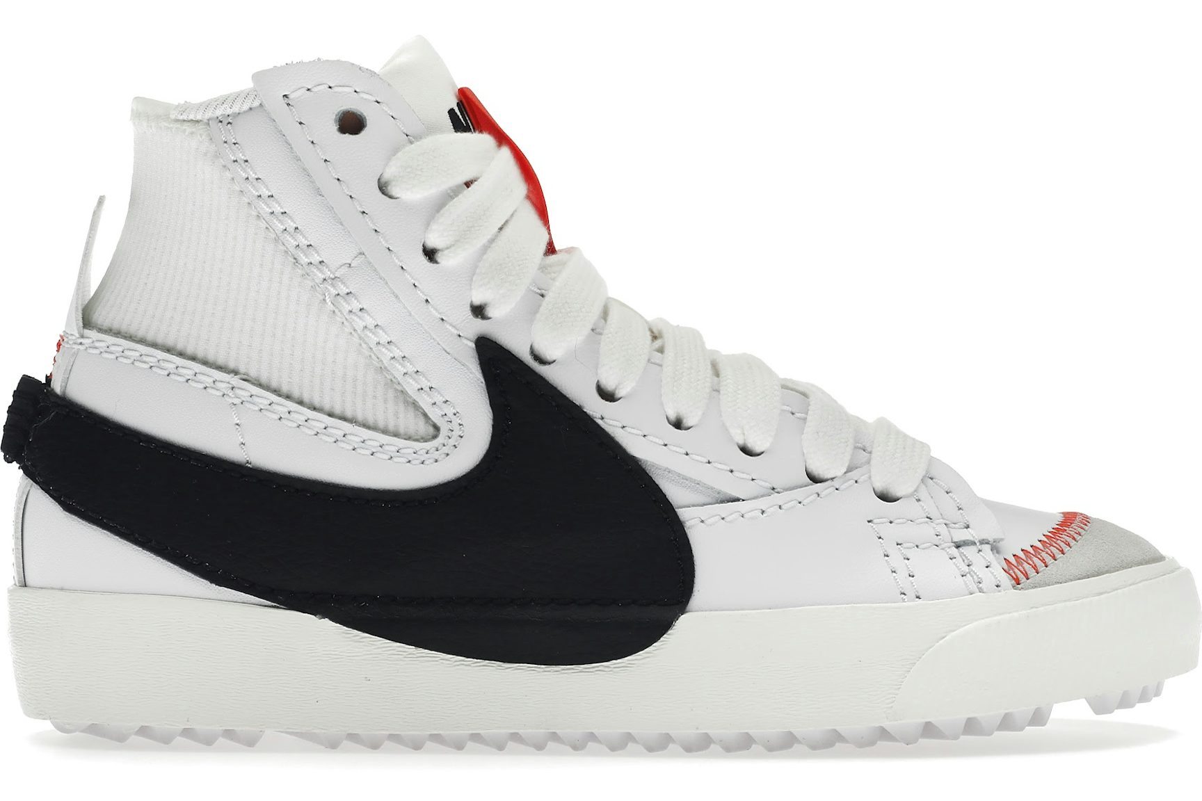 Nike Blazer Mid 77 Jumbo White Black Sail (Women's)-1