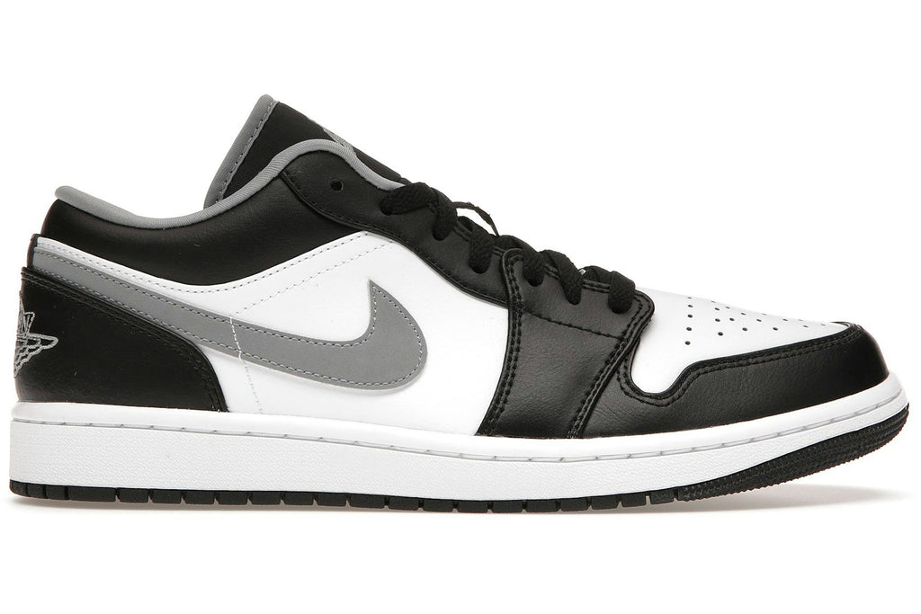 Jordan 1 Low Black White Grey-1