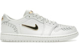 Jordan 1 Low Method of Make Sail Metallic Gold (Women's)