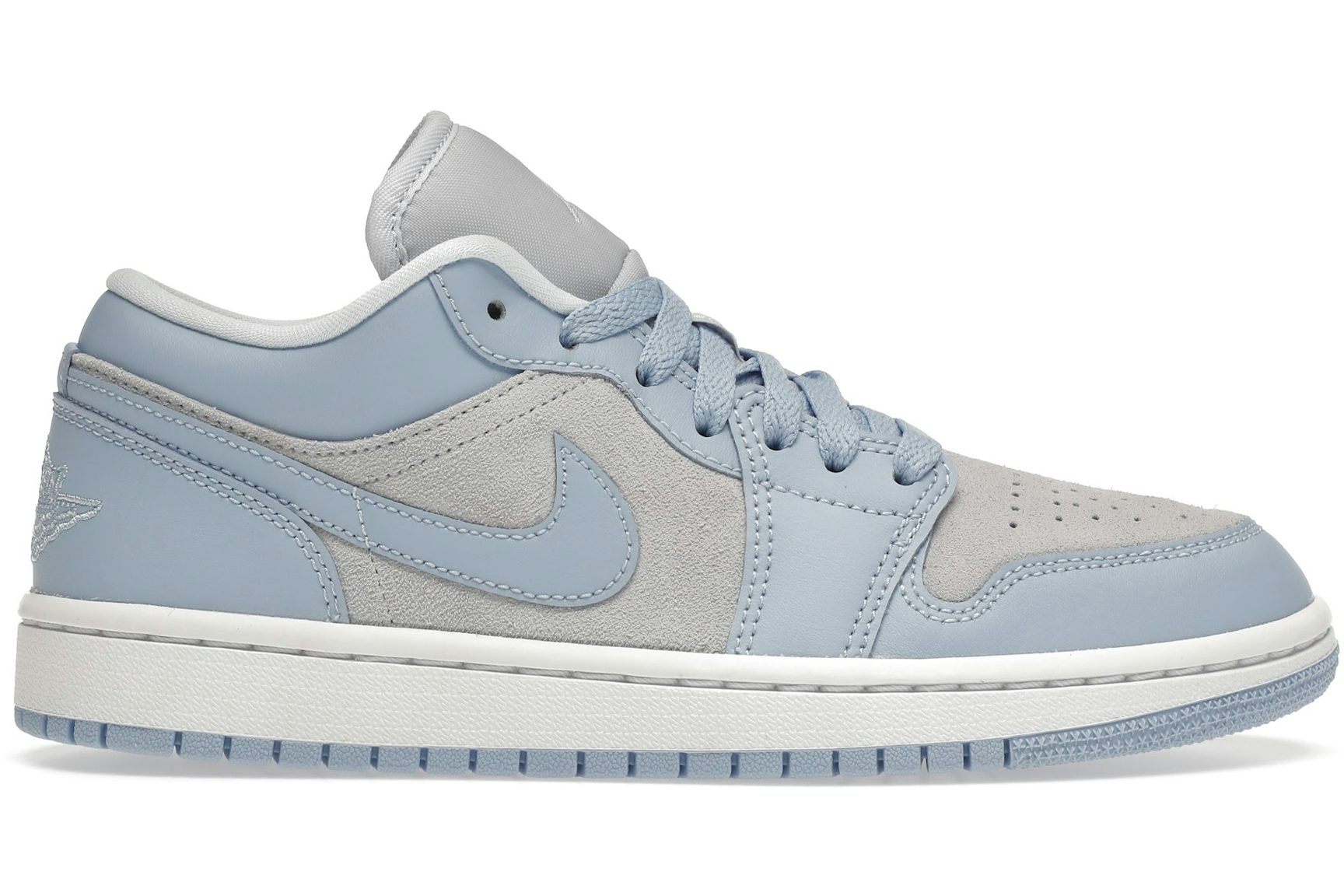 Jordan 1 Low Football Grey Aluminum (Women's)-1