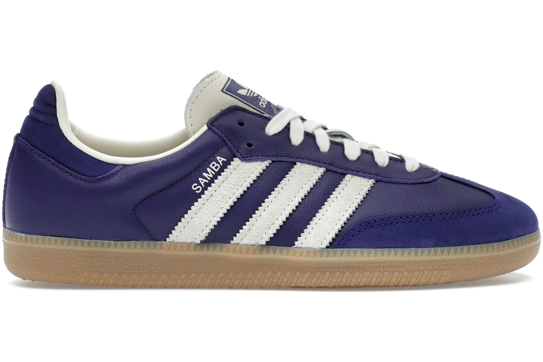 adidas Samba OG Collegiate Purple Cream (Women's)-1