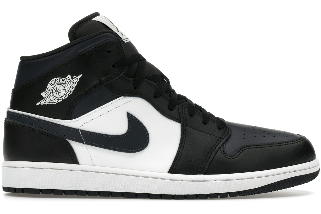 Jordan 1 Mid Off Noir Toe