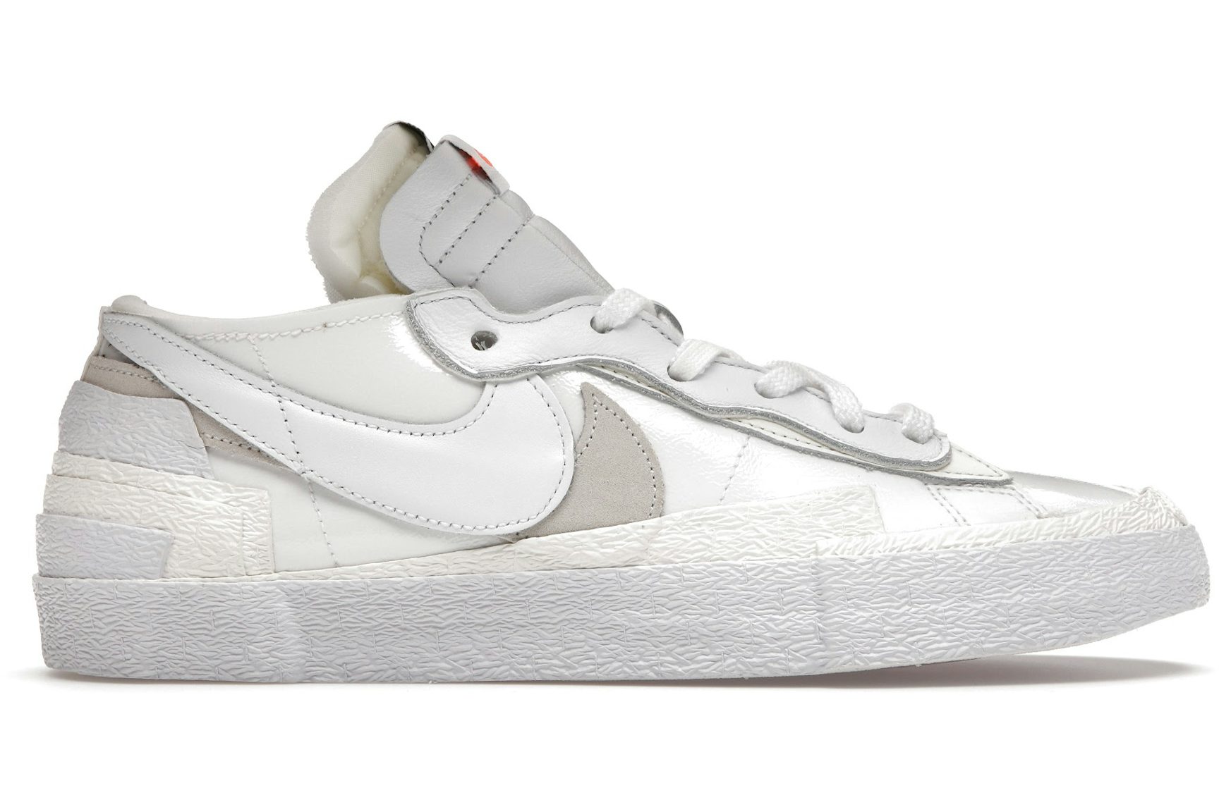 Nike Blazer Low sacai White Patent Leather