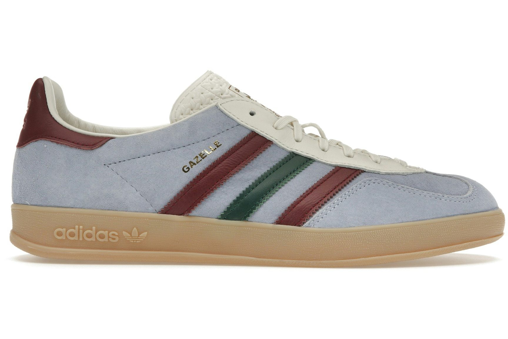 adidas Gazelle Indoor Blue Dawn Collegiate Burgundy