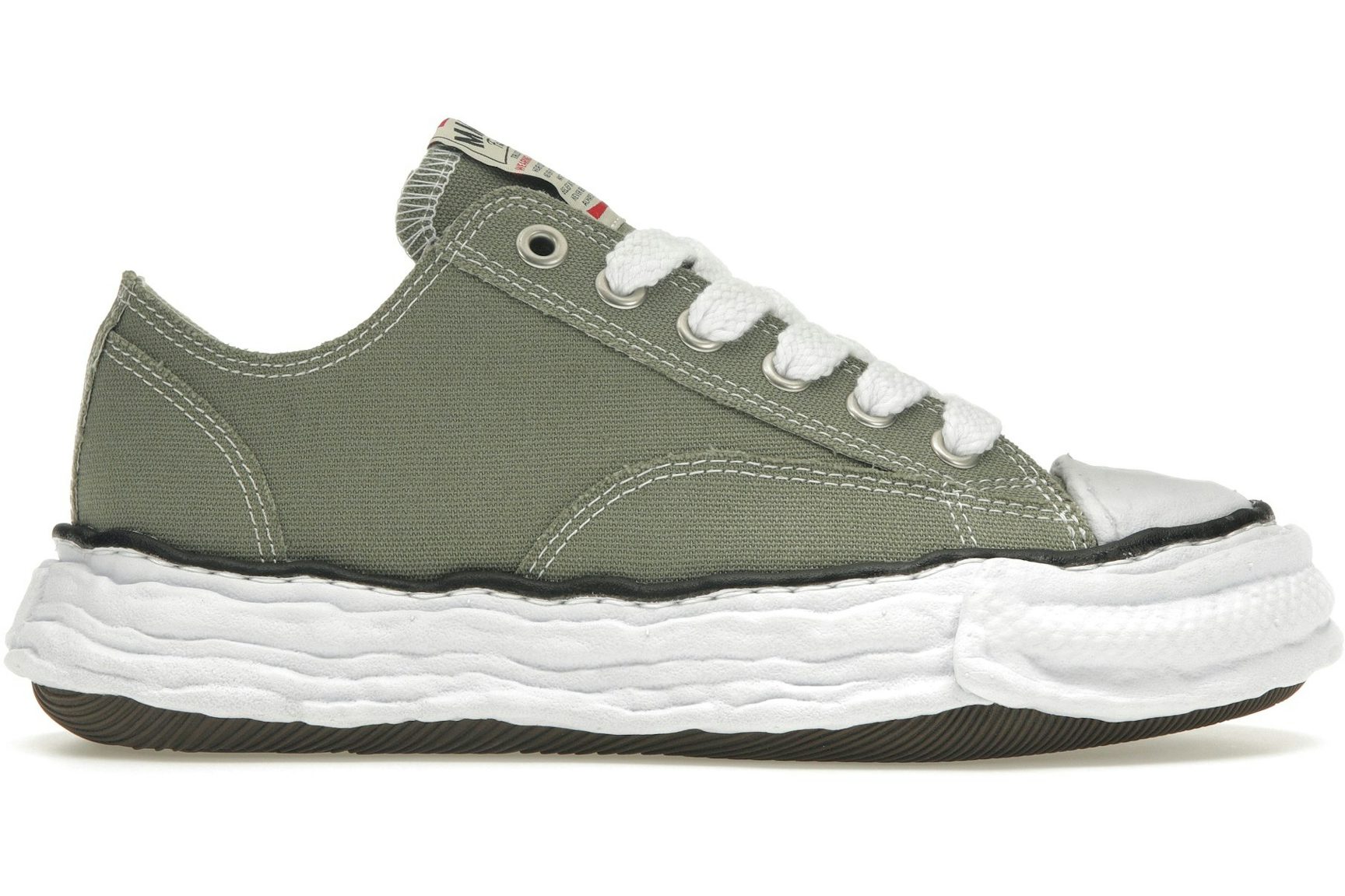 Maison Mihara Yasuhiro Peterson 23 OG Sole Canvas Low Green-1