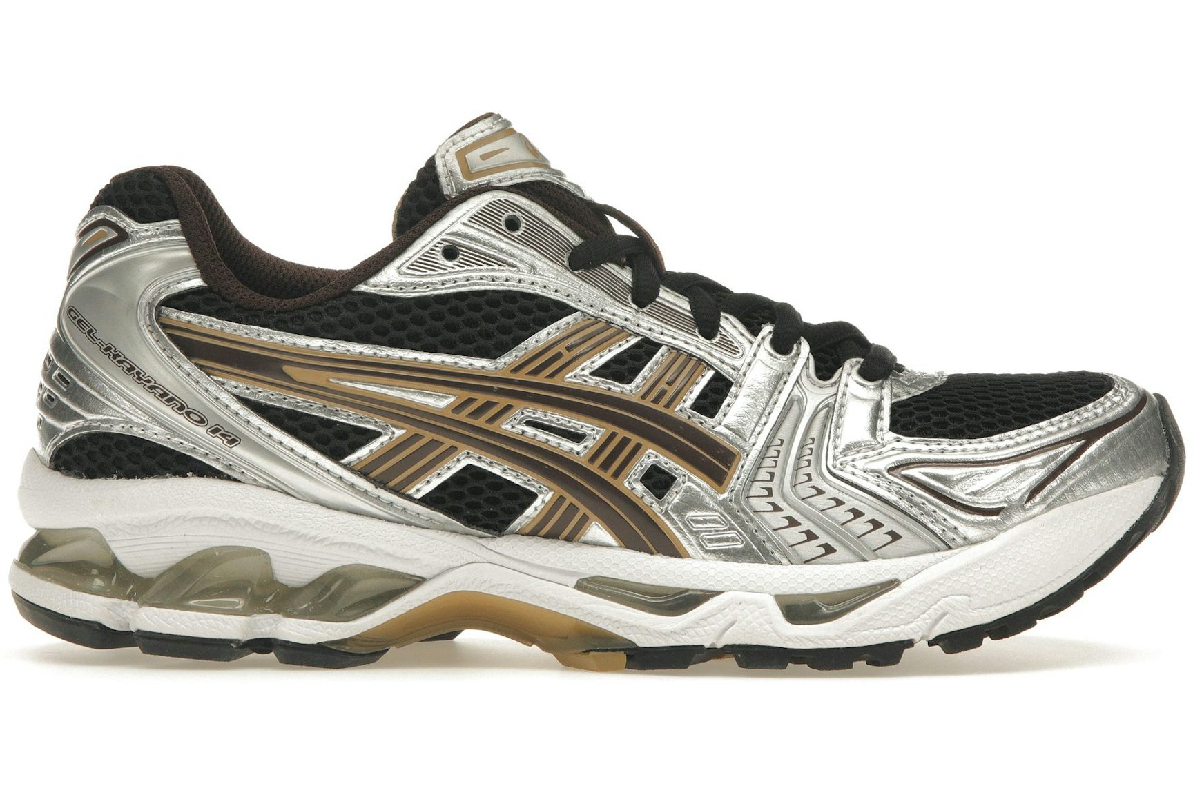 ASICS Gel-Kayano 14 Black Coffee Silver-1