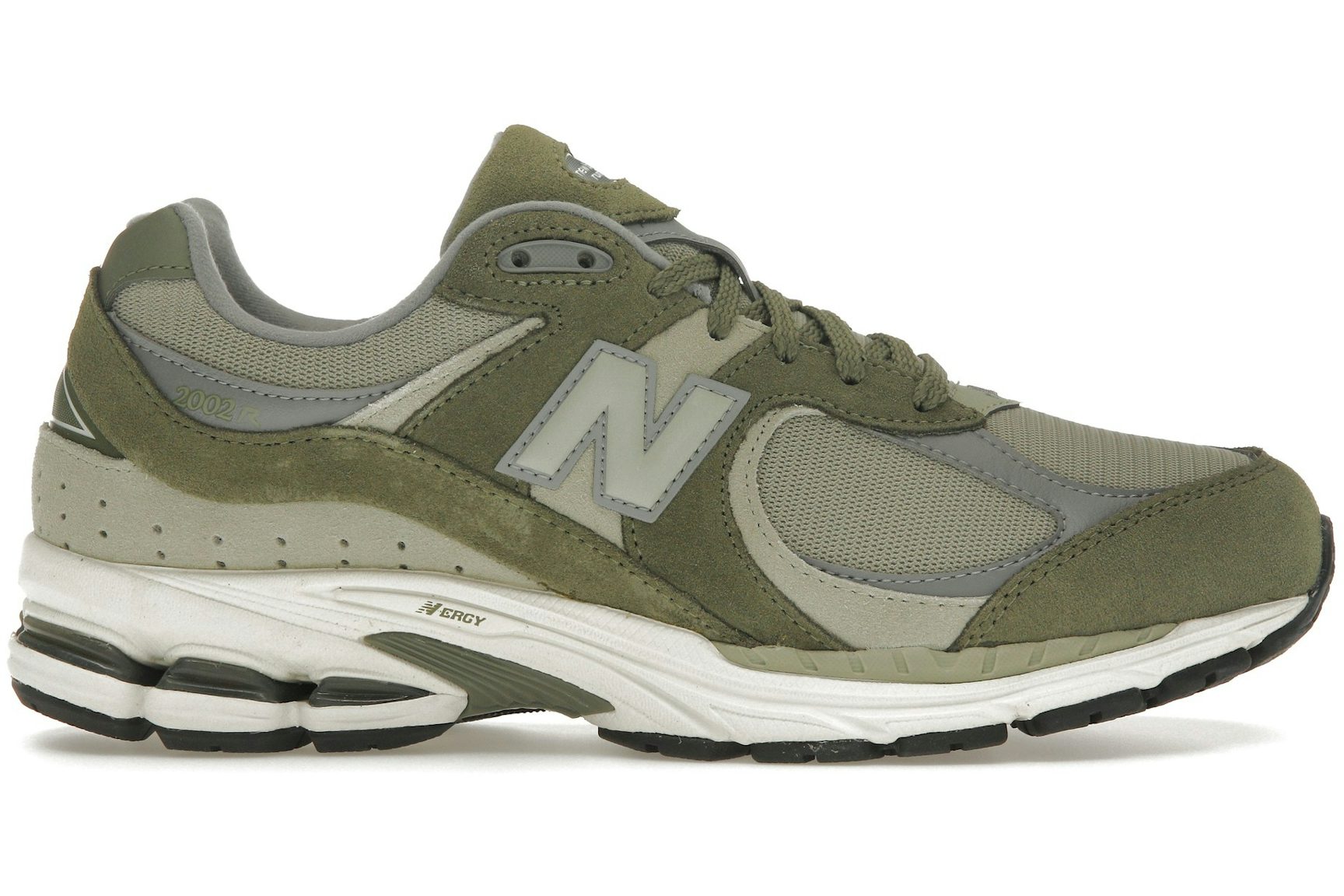 New Balance 2002R Olive Light Khaki Grey-1