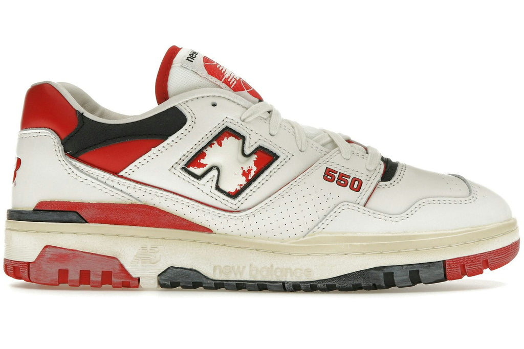 New Balance 550 Vintage Pack Team Red-1