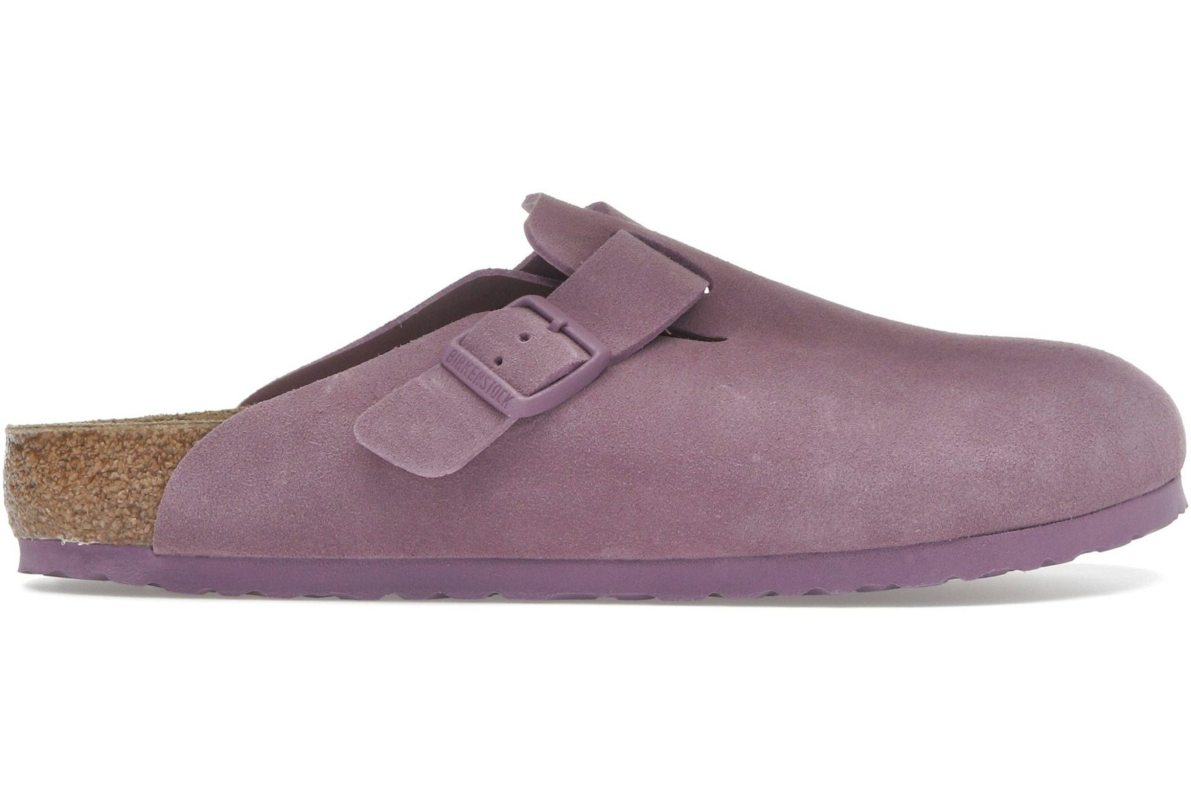 Birkenstock Boston Suede Leather Mauve-1