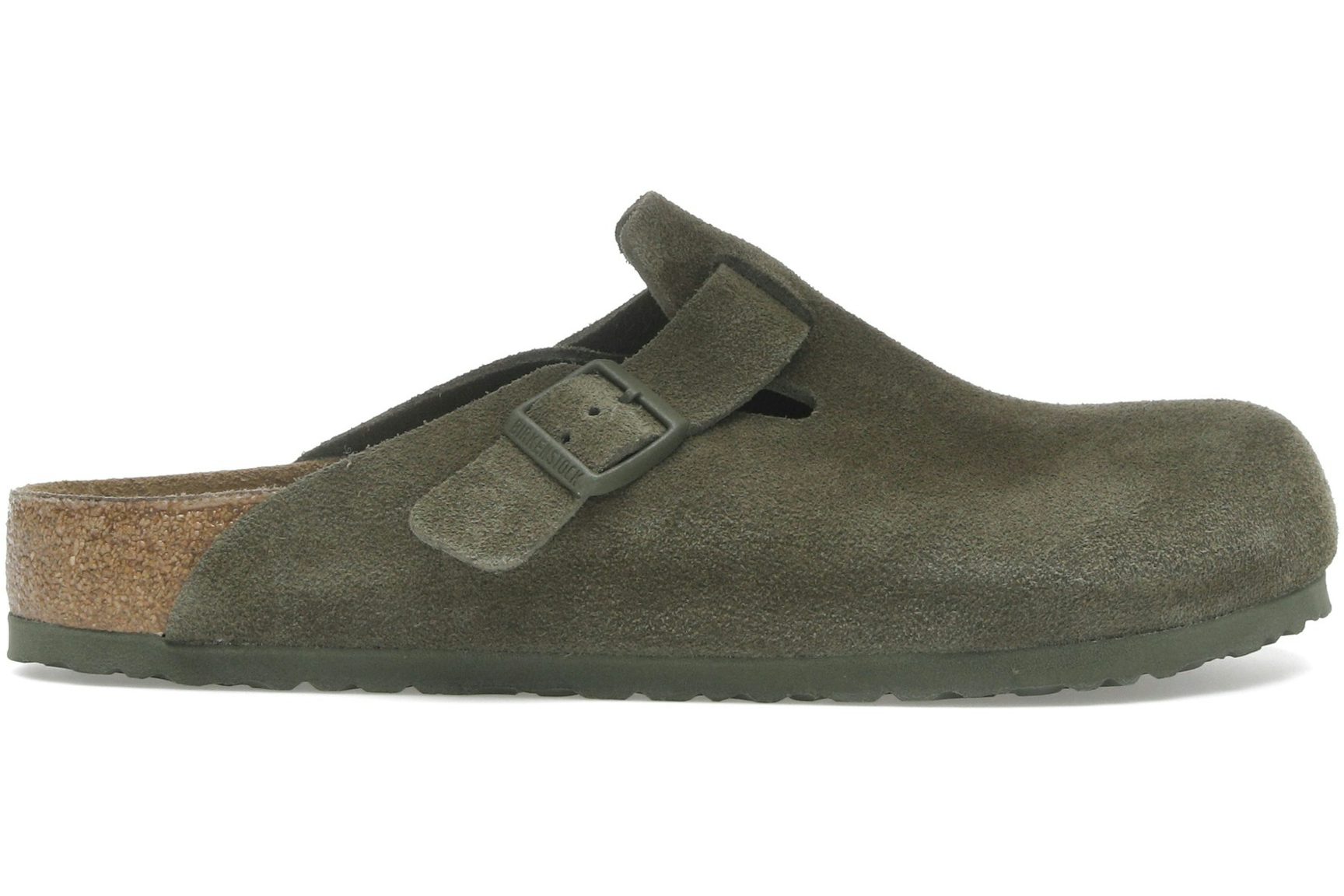 Birkenstock Boston Suede Thyme-1