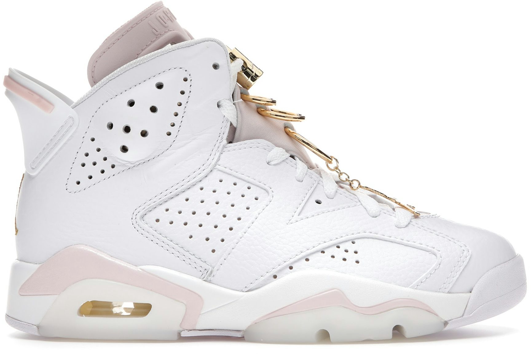 Jordan 6 Retro Gold Hoops (Women's)-1