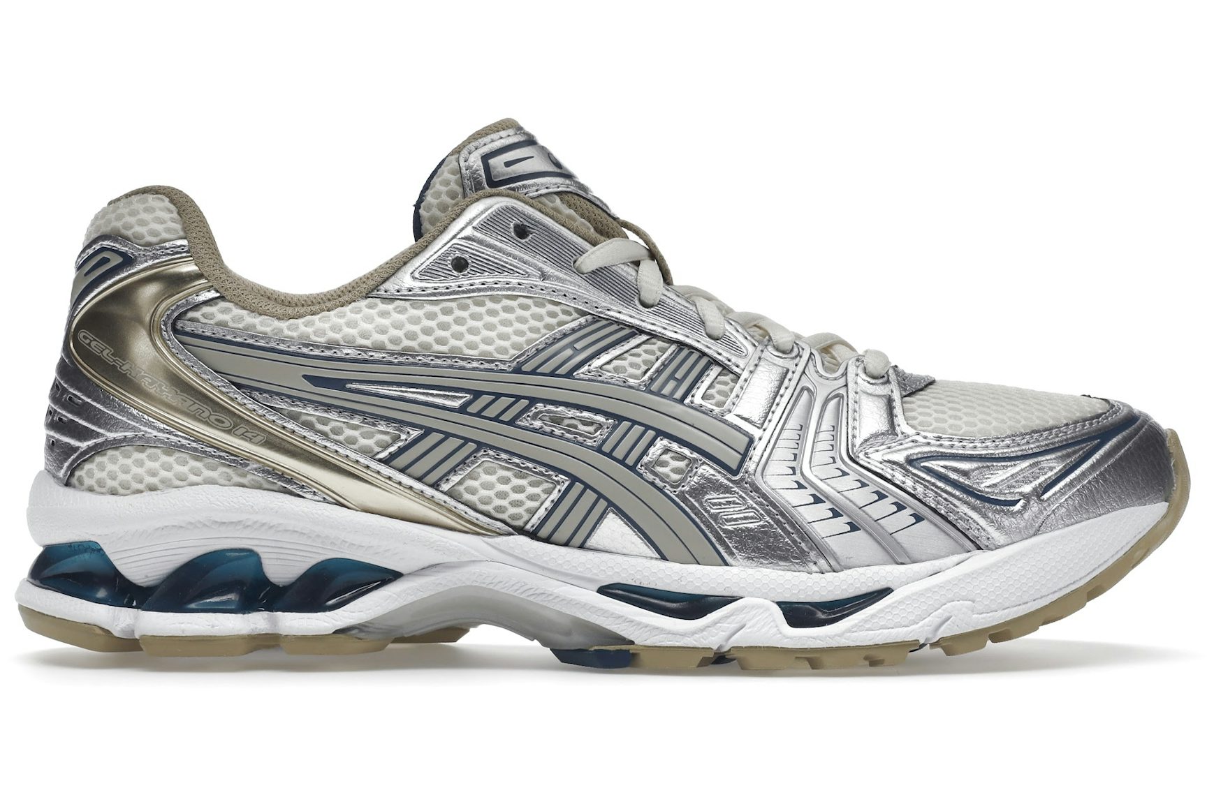 ASICS Gel-Kayano 14 Cream Pure Silver Champagne-1