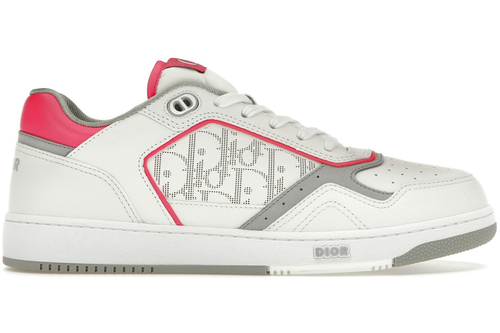 Dior B27 Low White Neon Pink-1