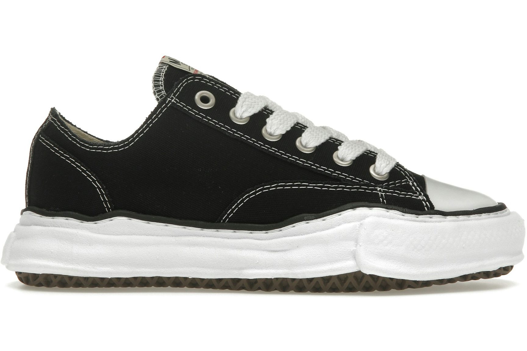Maison Mihara Yasuhiro Peterson OG Sole Canvas Low Black-1
