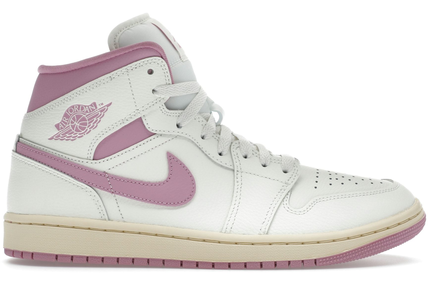 Jordan 1 Mid Sail Pink Coconut Milk (Women's)