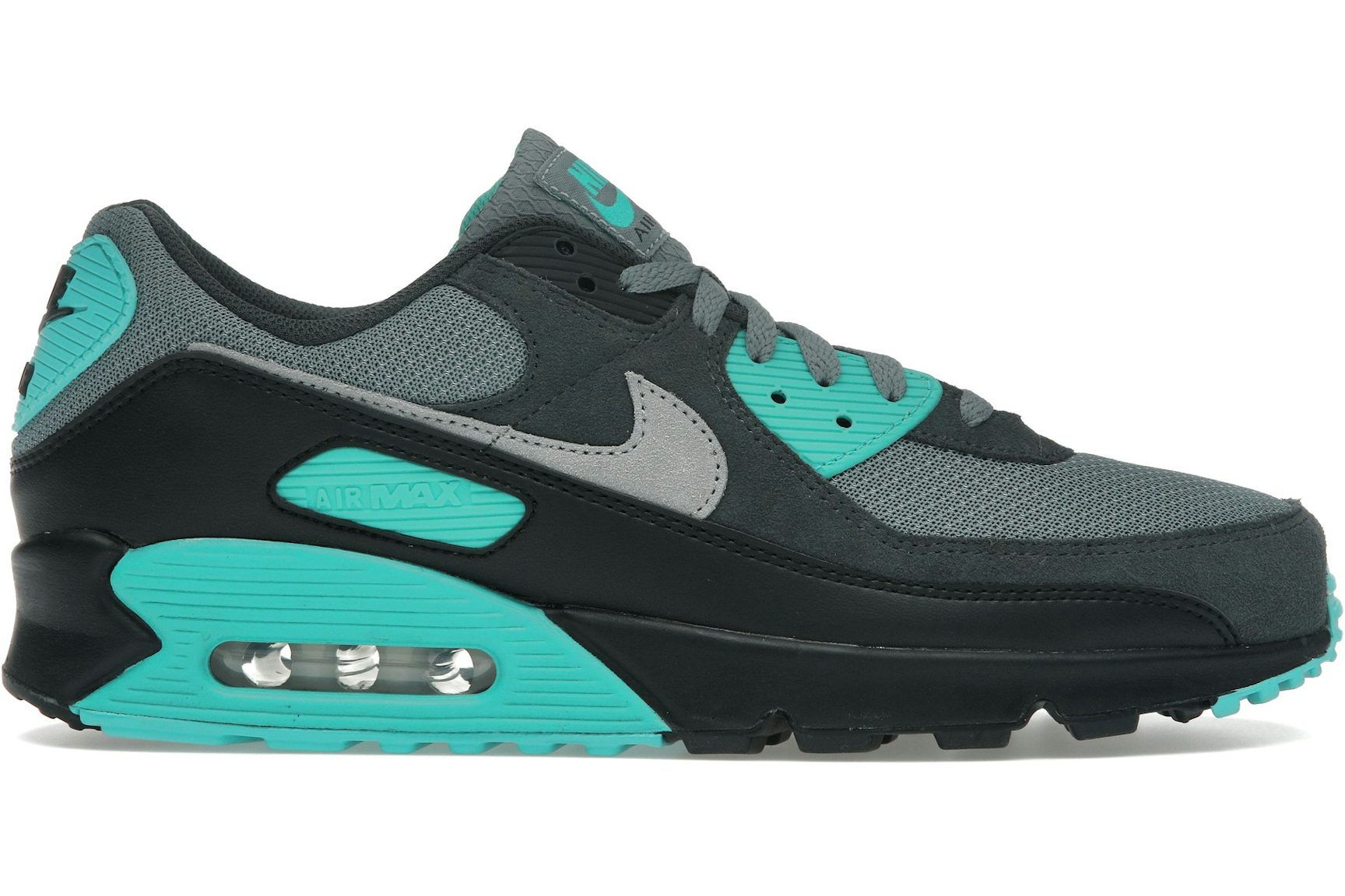 Nike Air Max 90 Cool Grey Dusty Cactus Black Wolf Grey