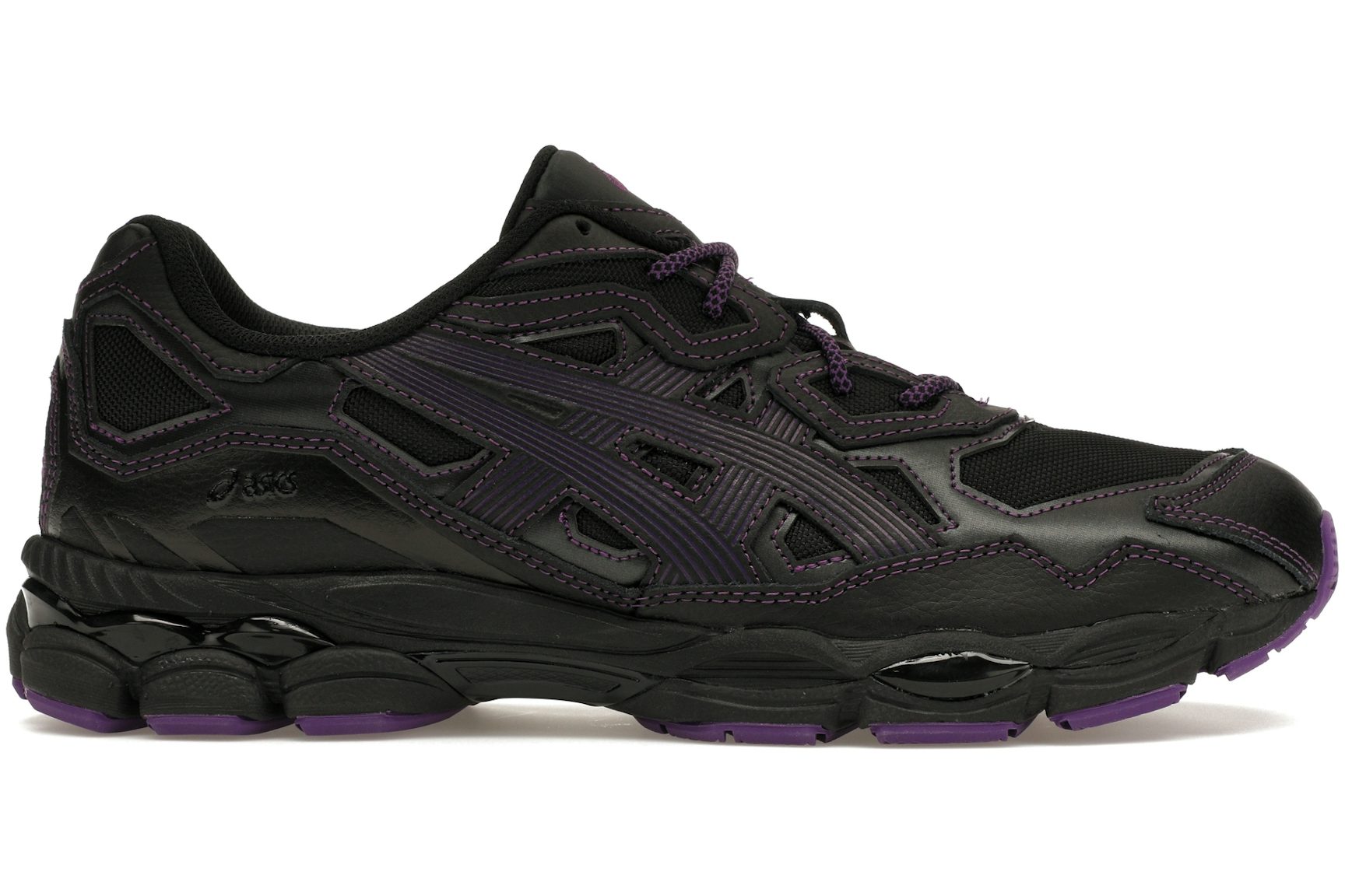 ASICS Gel-NYC Needles Black Purple-1