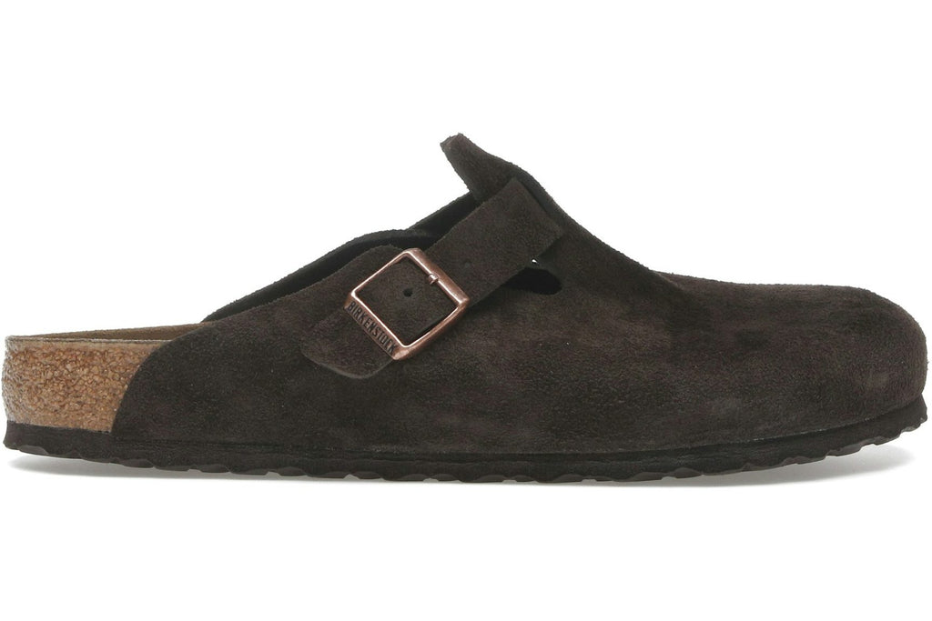 Birkenstock Boston Suede Mocha-1