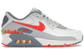 Nike Air Max 90 Premium Summit White Ashen Slate Pure Platinum Bright Crimson