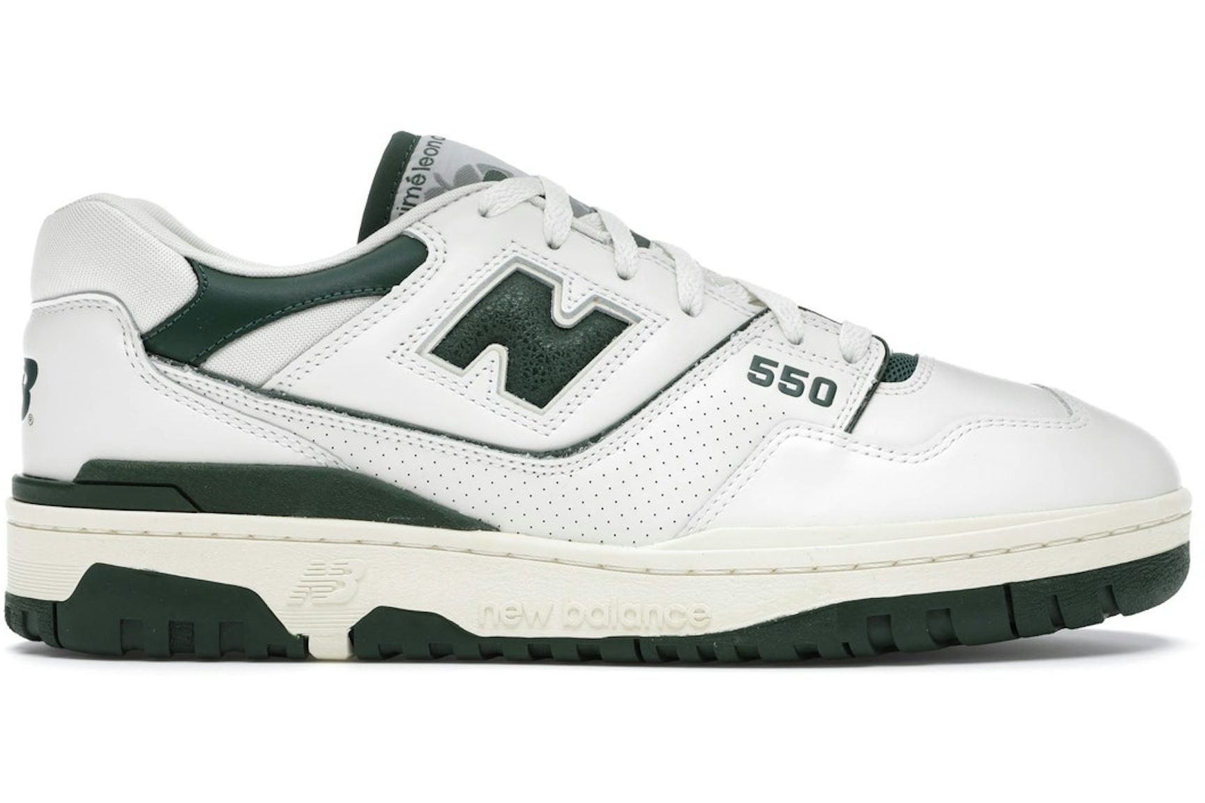 New Balance 550 Aime Leon Dore White Green-1