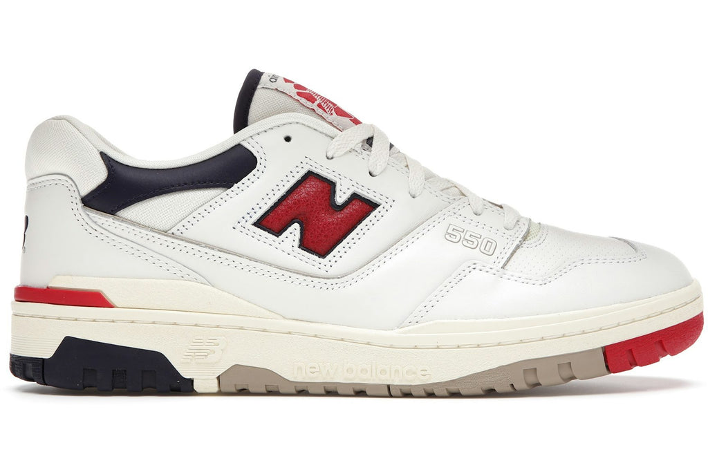 New Balance 550 Aime Leon Dore White Navy Red-1