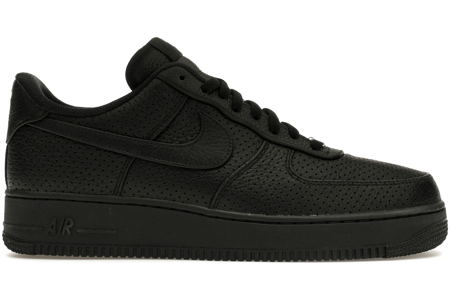Nike Air Force 1 Low SP Triple Black Perforated