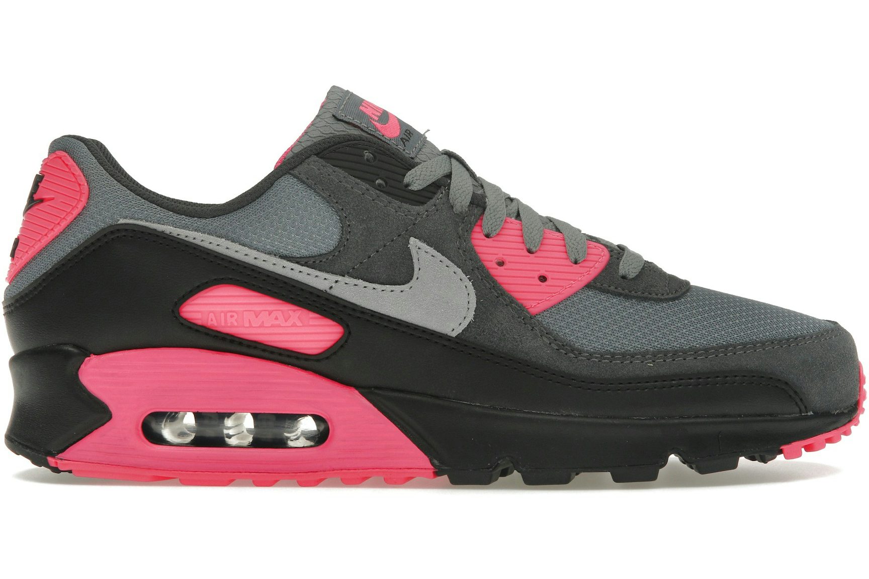 Nike Air Max 90 Wolf Grey Hyper Pink