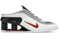 Nike Shox MR4 Mule Martine Rose Metallic Platinum Varsity Red (Women's)