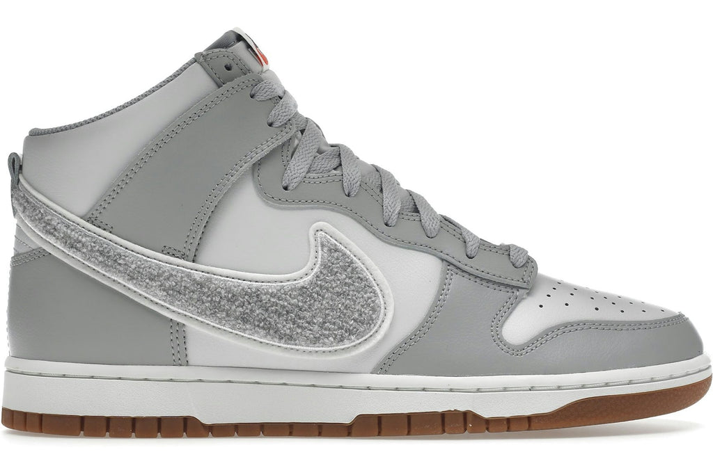 Nike Dunk High University Chenille Swoosh Light Smoke Grey-1