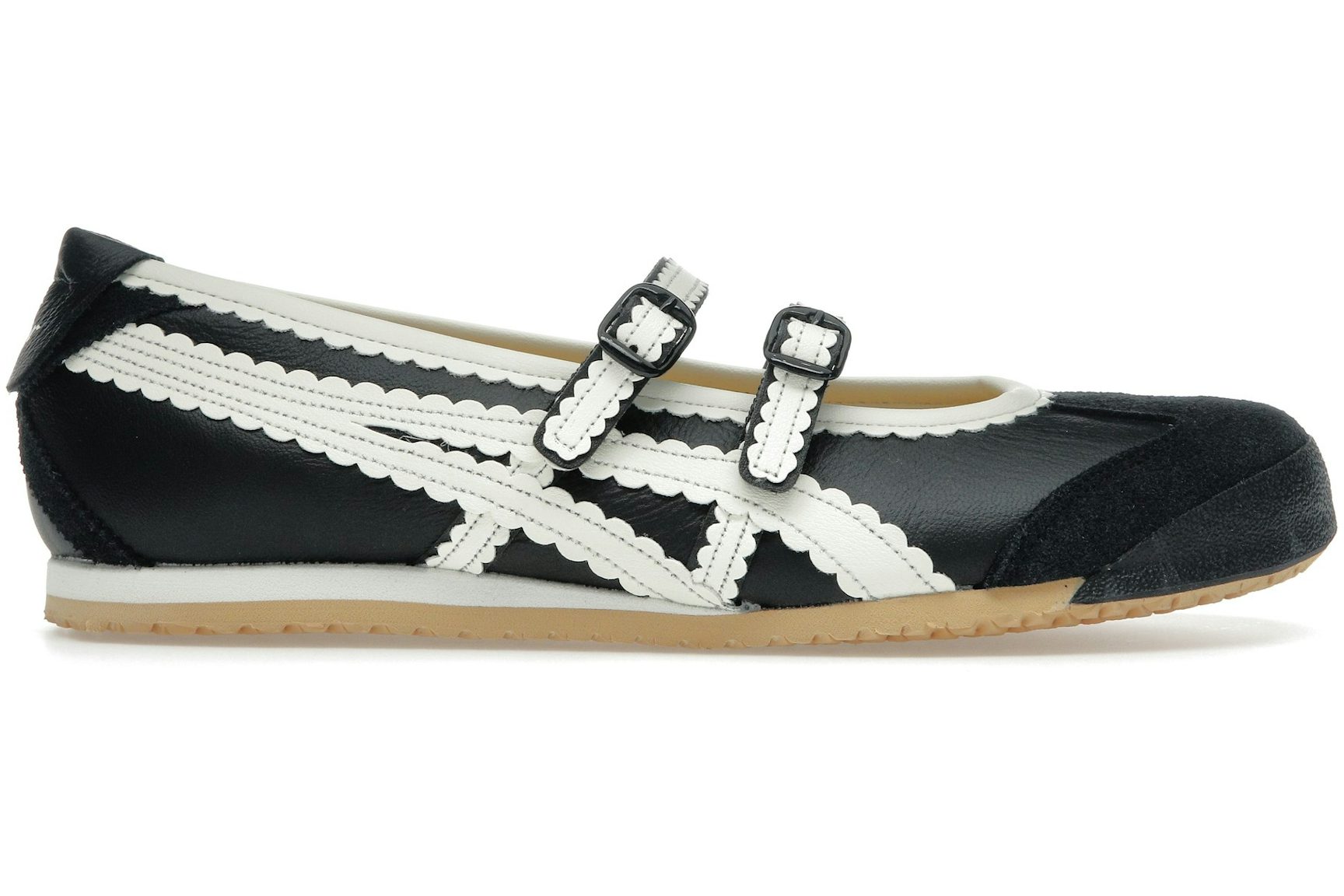 Onitsuka Tiger Mexico 66 TGRS Black Cream (Women's)-1