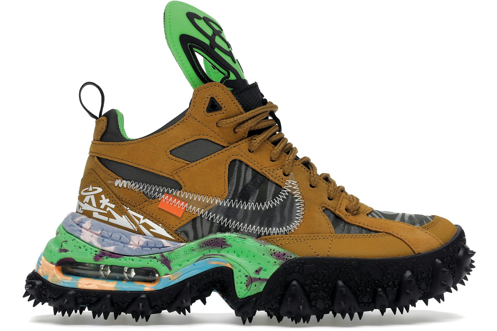 Nike Air Terra Forma Off-White Wheat Green Strike