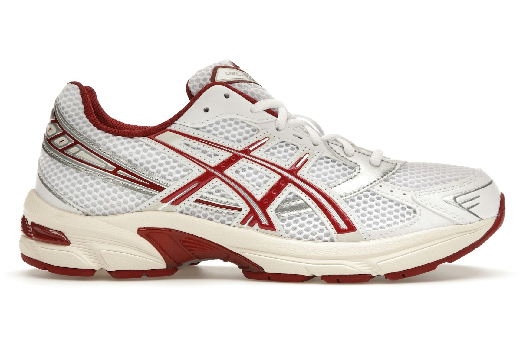 ASICS Gel-1130 White Red Dahlia (Women's)-1