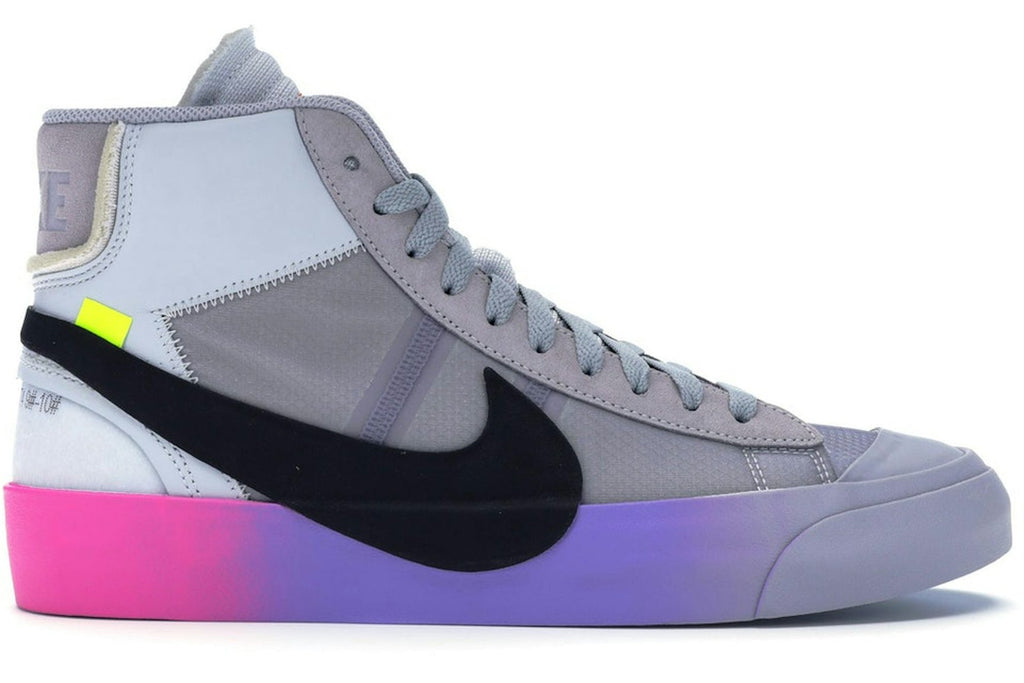 Nike Blazer Mid Off-White Wolf Grey Serena Queen