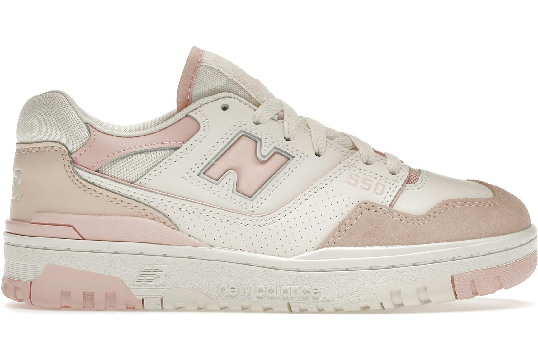 New Balance 550 White Pink (Women's)-1