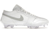 Jordan 1 Low TD Cleat White Grey Fog