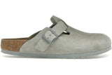 Birkenstock Boston Suede Stone Coin