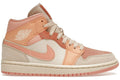 Jordan 1 Mid Apricot Orange (Women's)