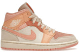Jordan 1 Mid Apricot Orange (Women's)
