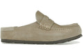 Birkenstock Naples Wrapped Suede Leather Taupe