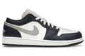 Jordan 1 Low Wolf Grey Midnight Navy