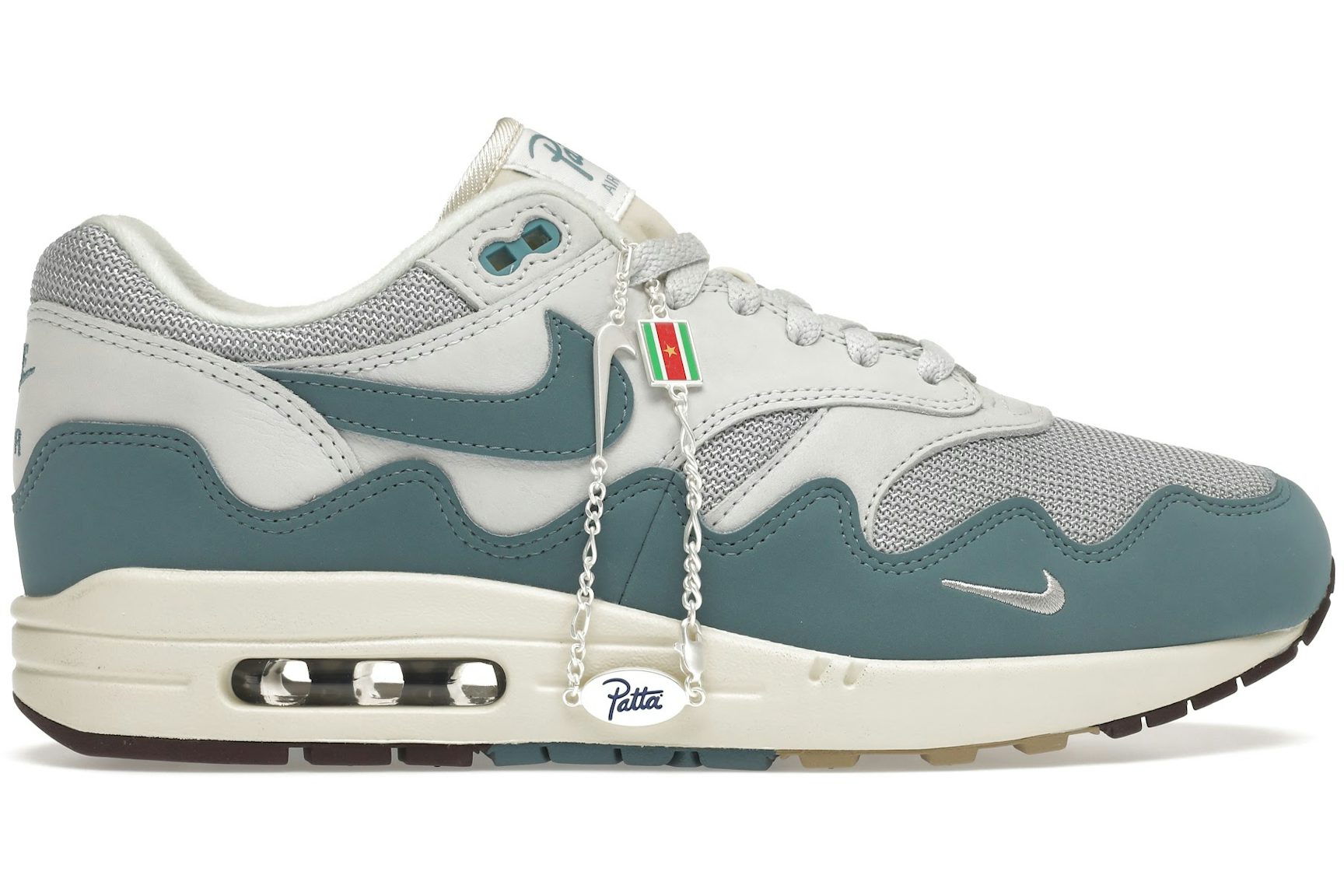 Nike Air Max 1 Patta Waves Noise Aqua (with Bracelet)