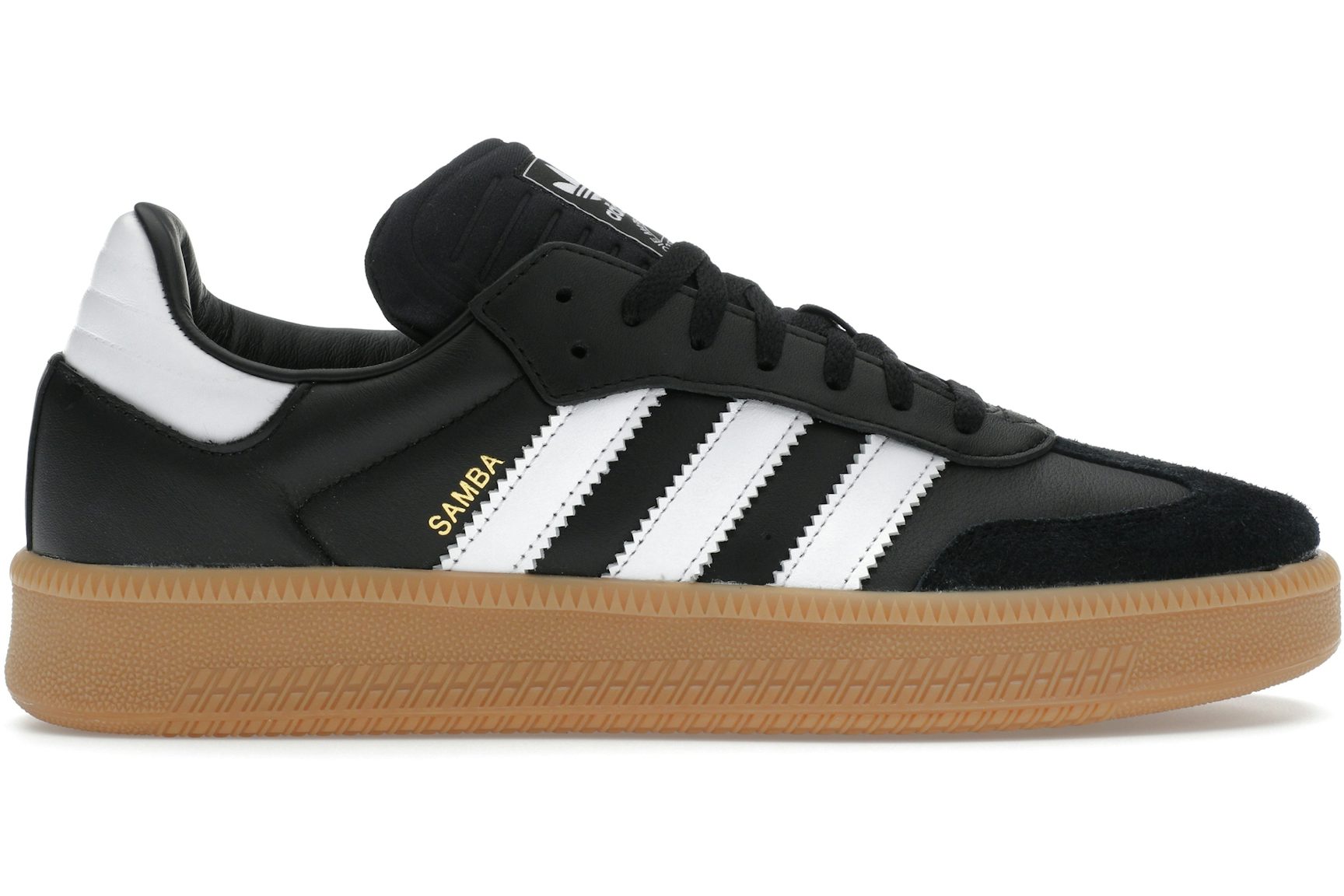 adidas Samba XLG Core Black Gum-1