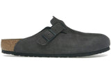 Birkenstock Boston Suede Velvet Grey