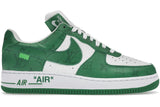 Louis Vuitton Nike Air Force 1 Low By Virgil Abloh White Green