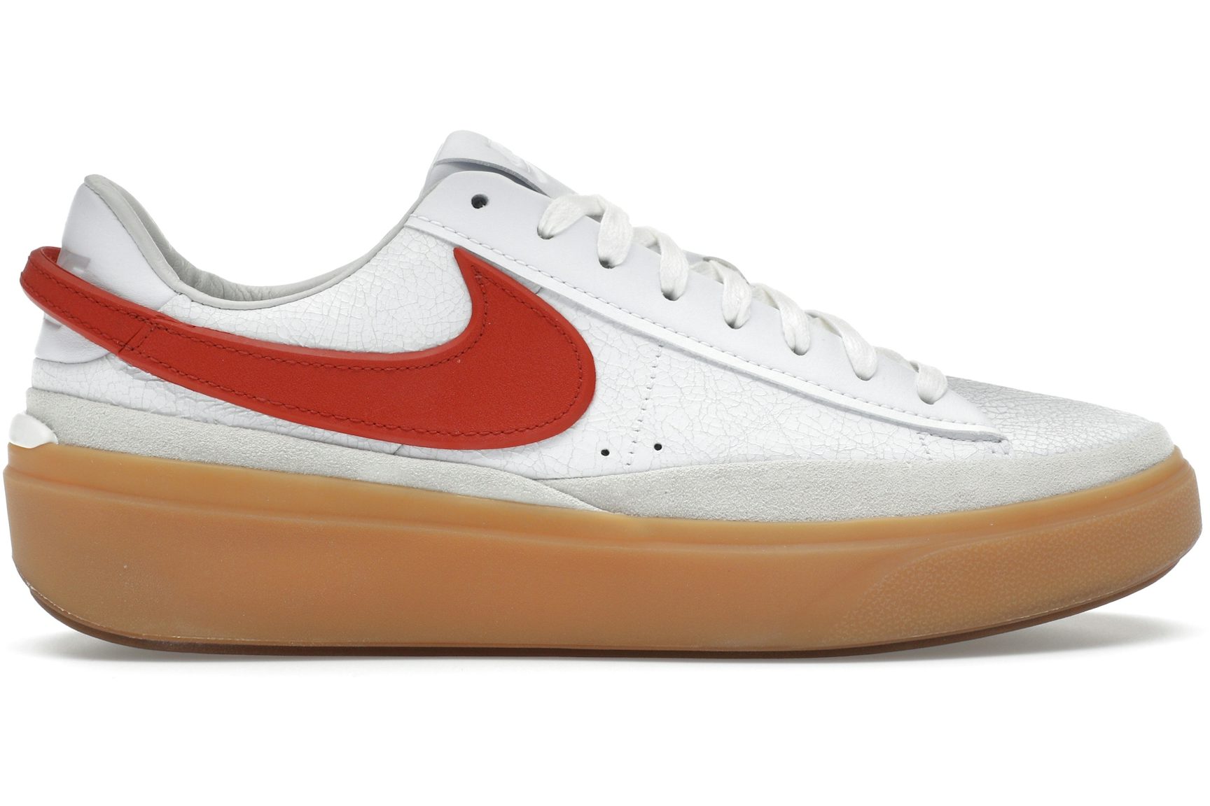 Nike Blazer Phantom Low White Dragon Red Gum-1