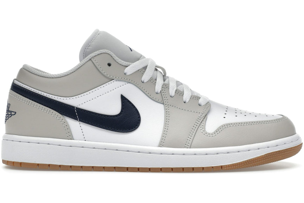 Jordan 1 Low Midnight Navy Neutral Grey-1