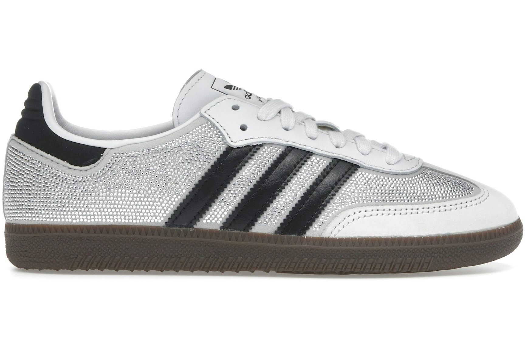 adidas Samba OG Rhinestone Crystal White Silver (Women's)-1