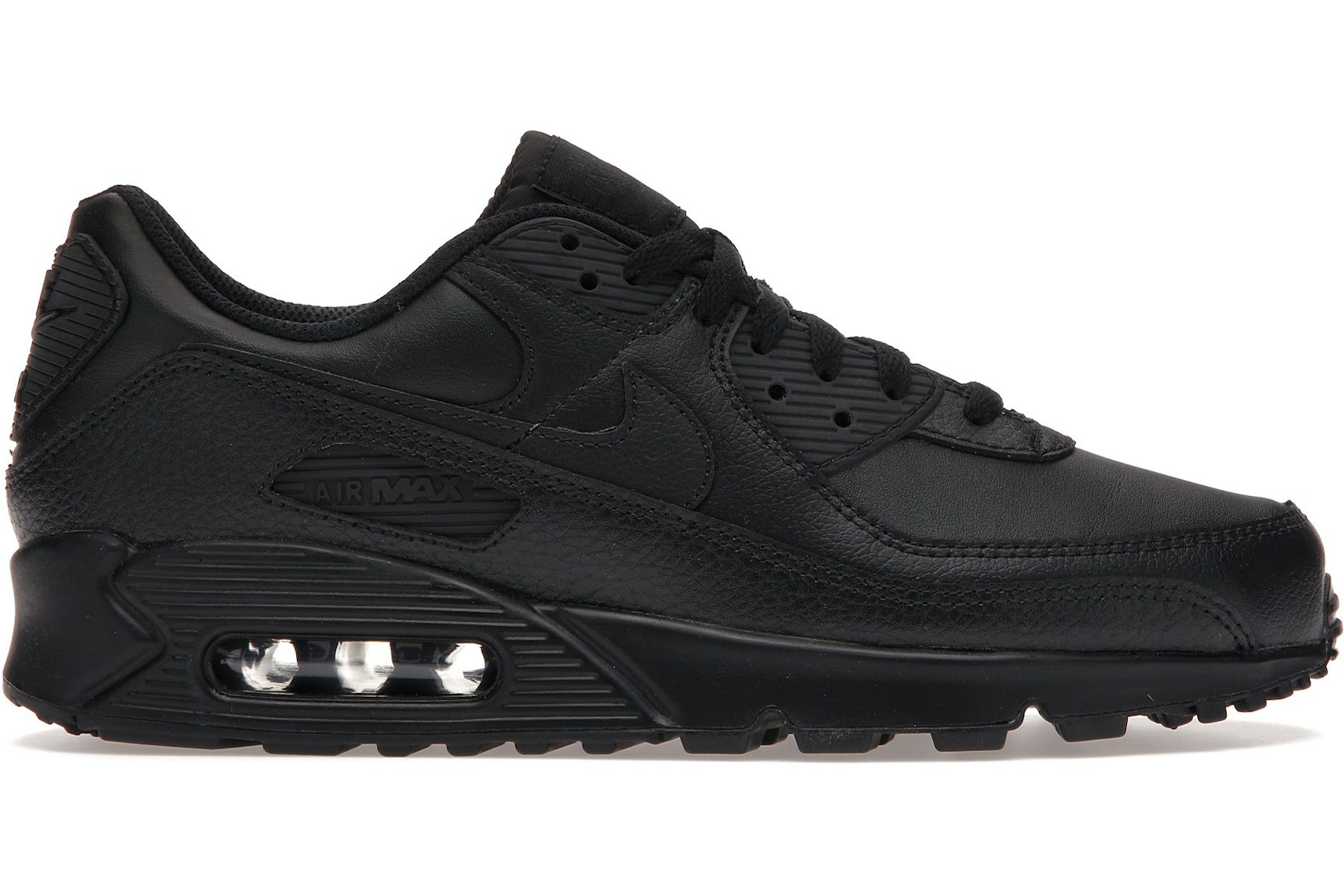 Nike Air Max 90 Leather Triple Black