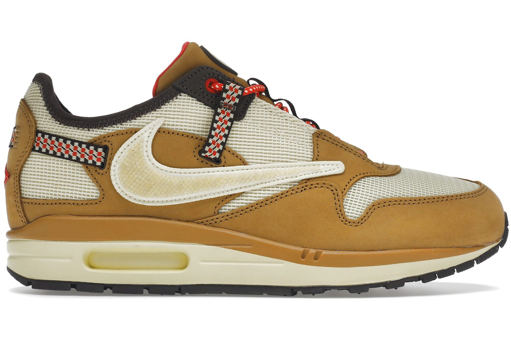 Nike Air Max 1 Travis Scott Cactus Jack Wheat Lemon Drop