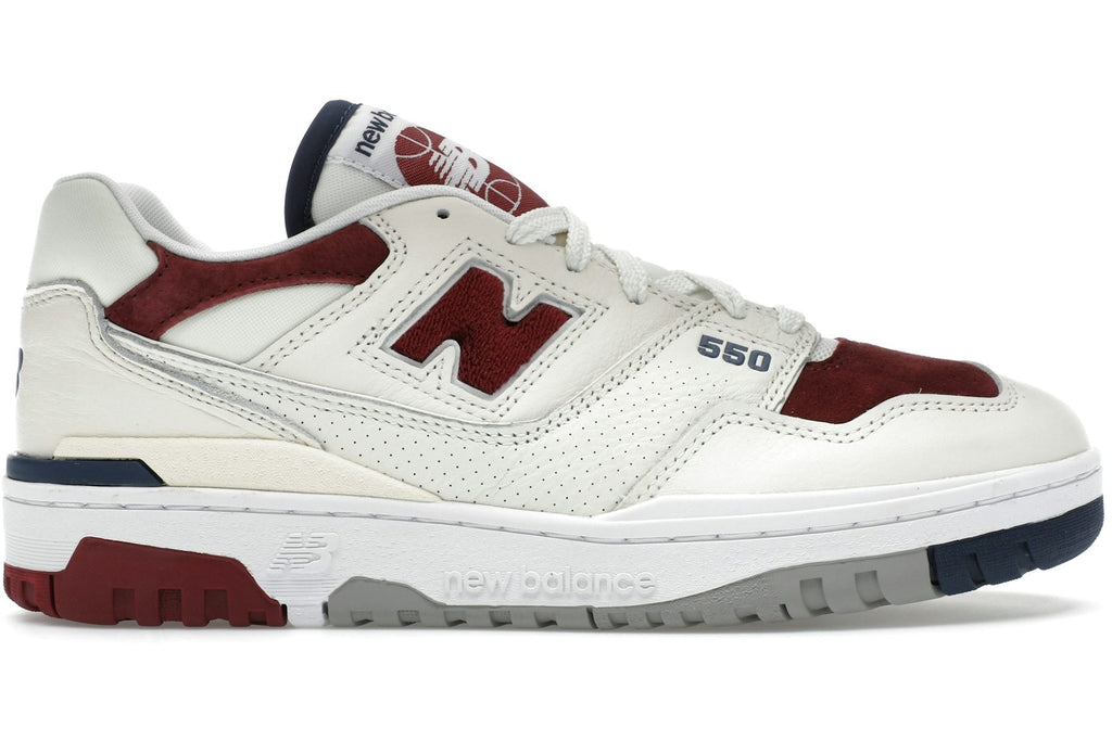 New Balance 550 Maroon Navy-1